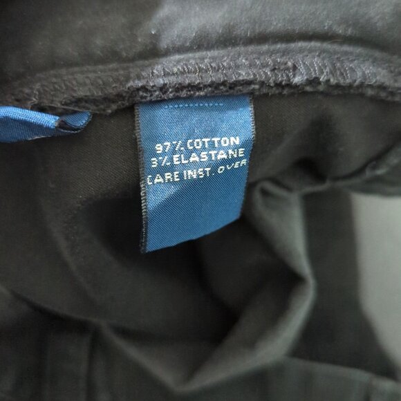 Polo Ralph Lauren Pants Men's 36x32 Fits 34x31 Black 5 Pocket Chino - Picture 11 of 12